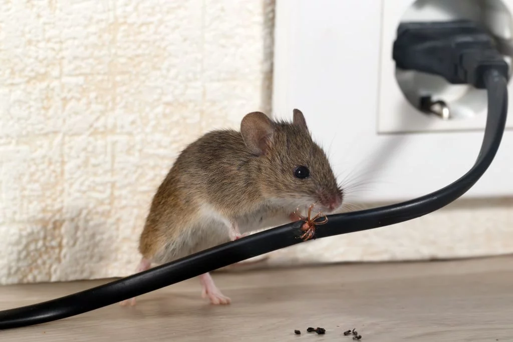 Rodents including rats and mice will damage wires by chewing them and lead to electrical risks.